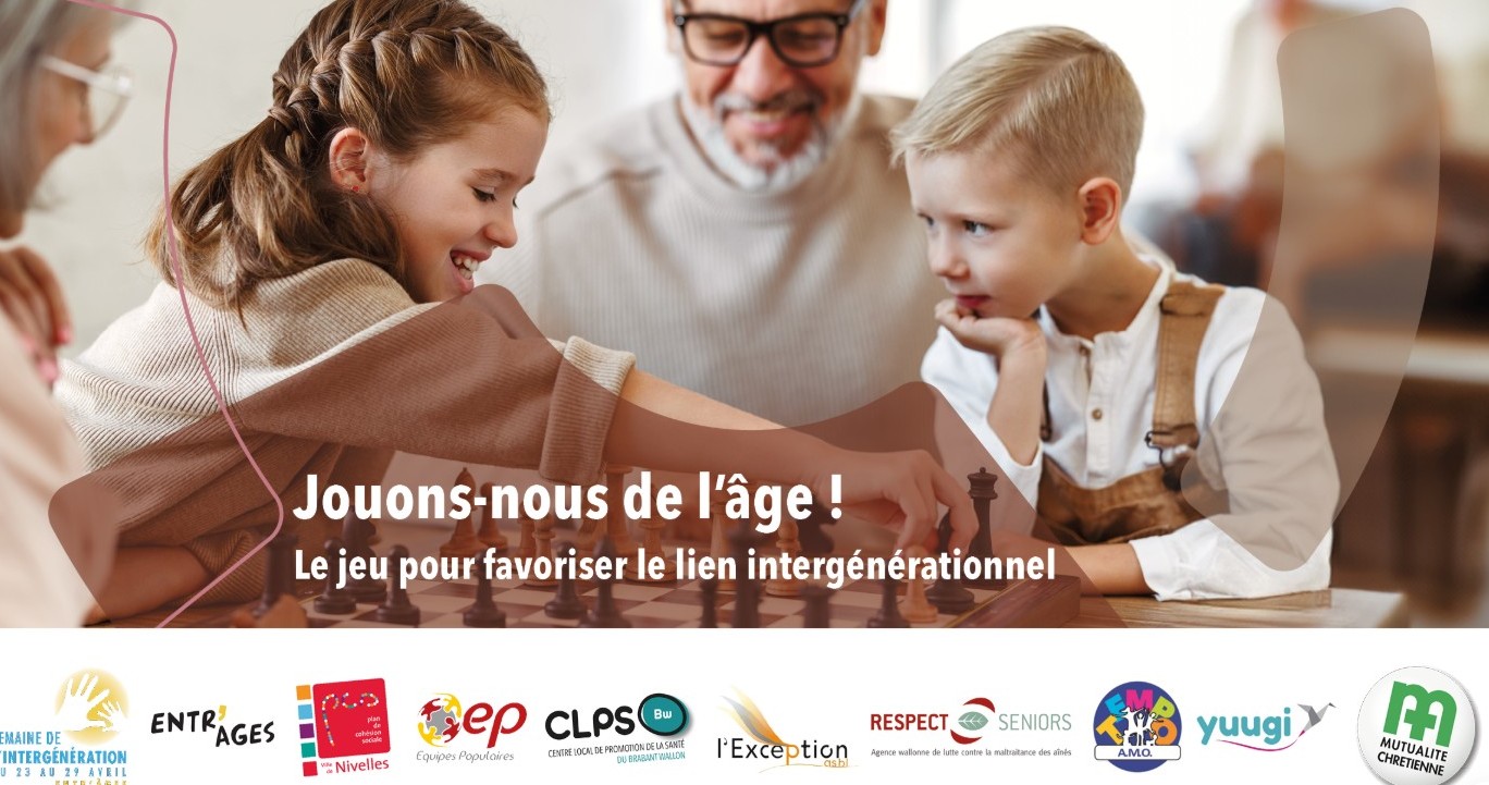 Jouons-nous de l’âge – Le jeu pour favoriser le lien intergénérationnel