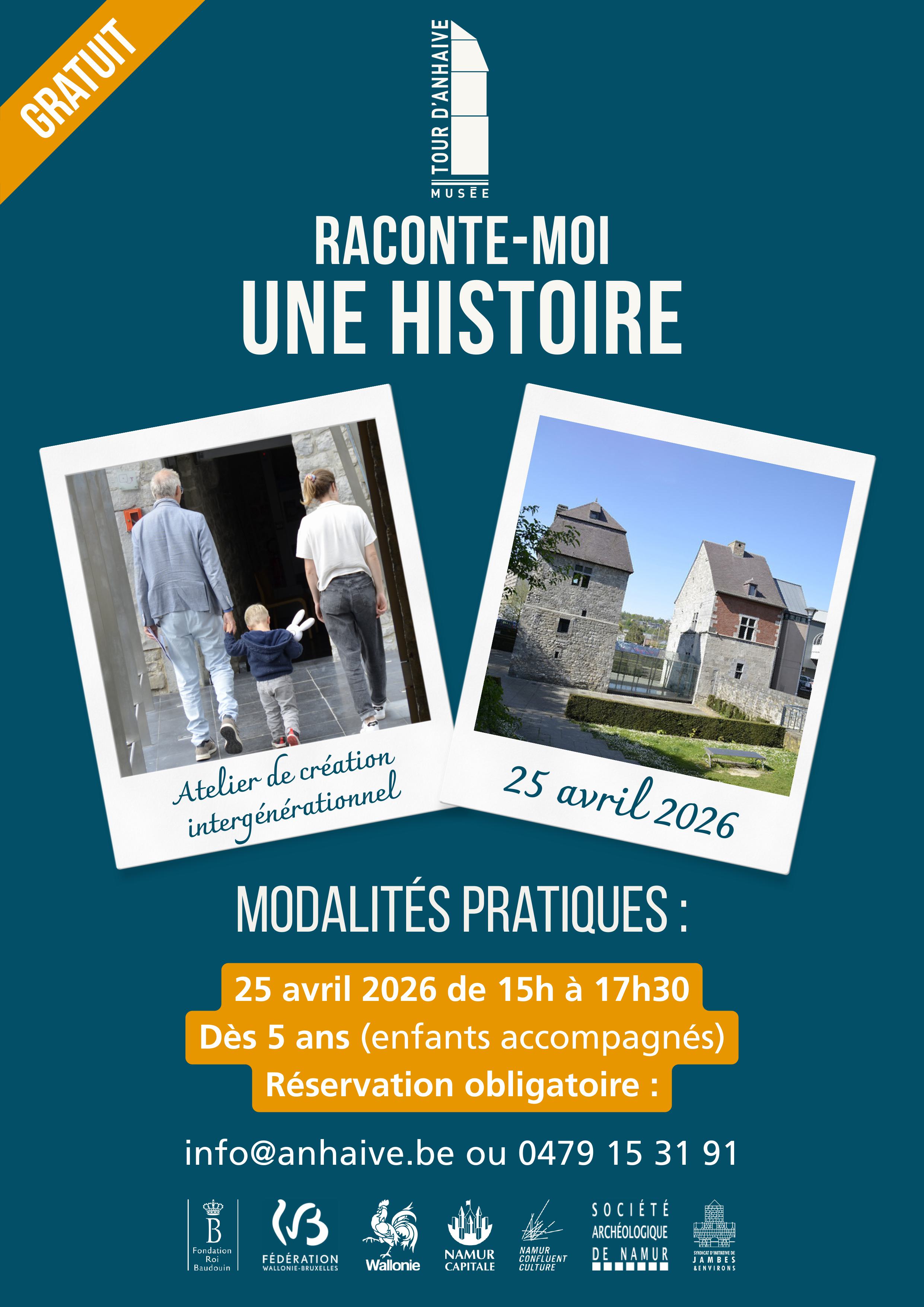 Atelier “Raconte-moi une histoire”