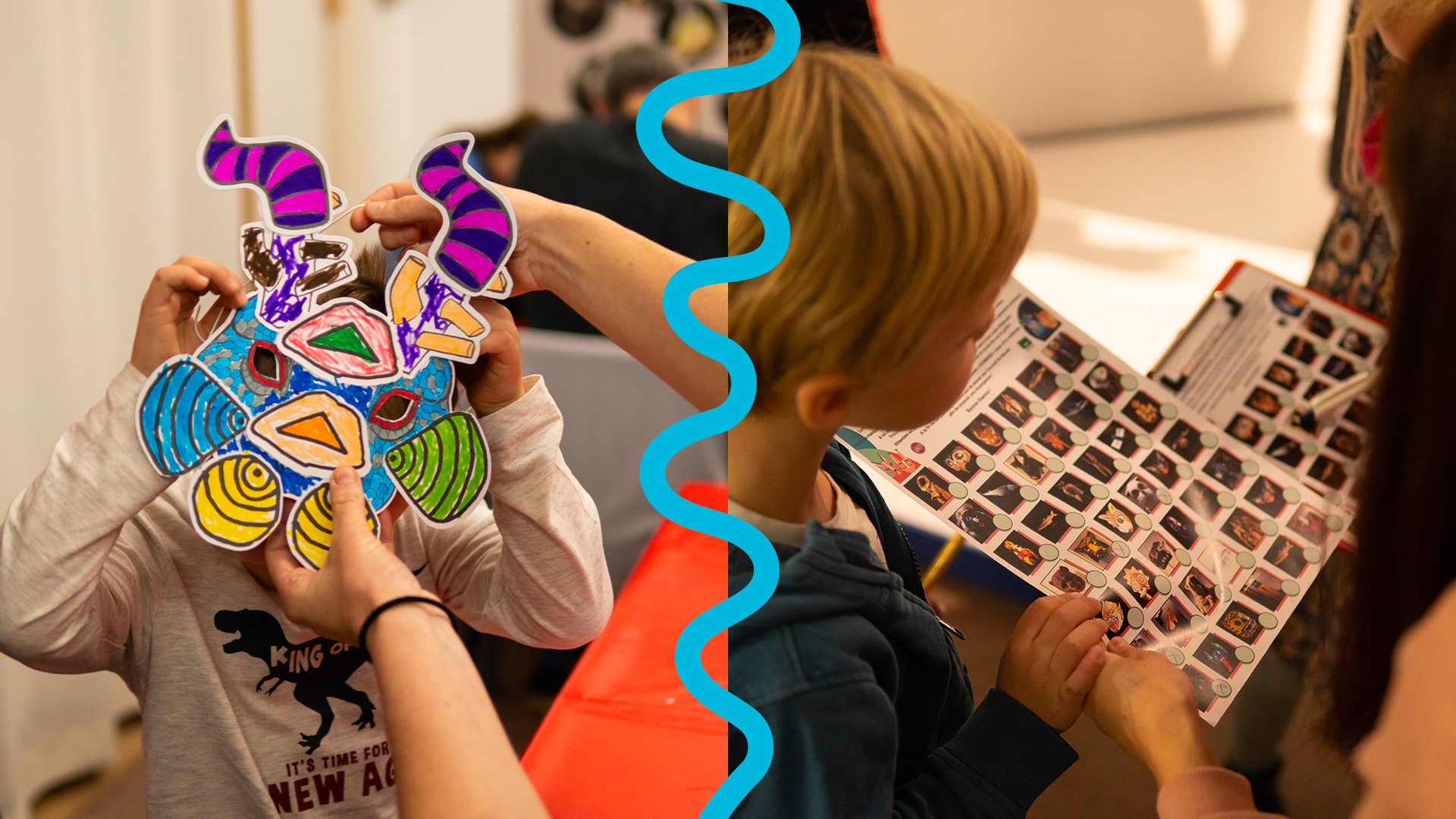 Chasse aux masques en famille