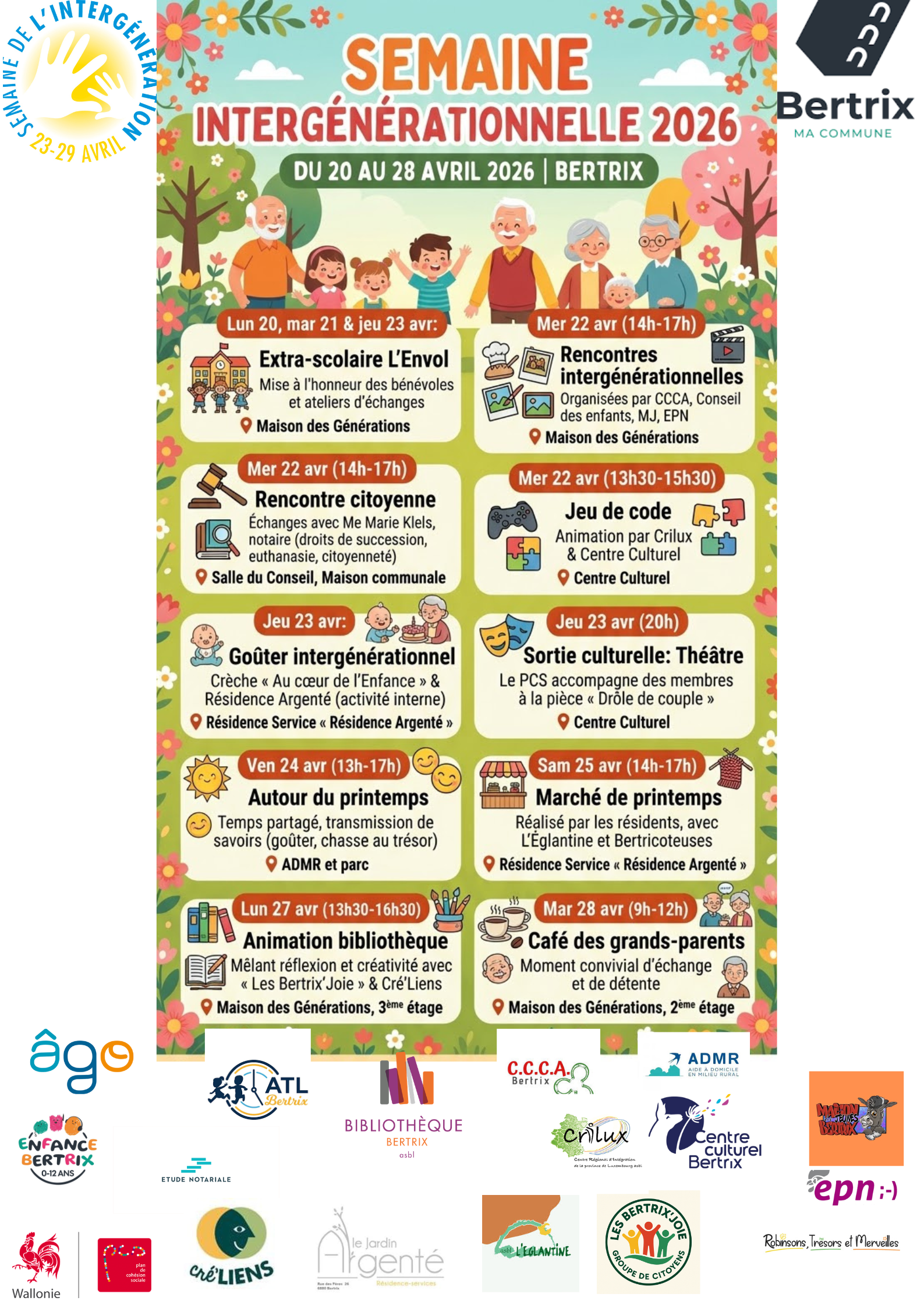 Semaine Intergénération 2026