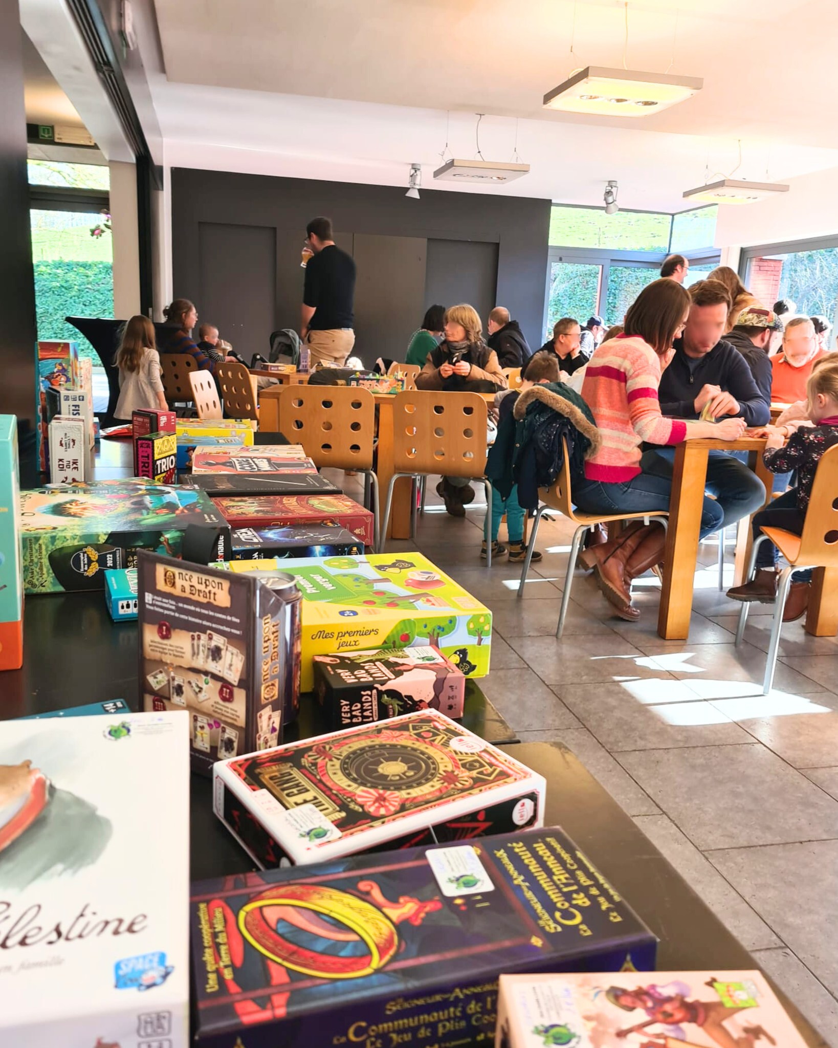 Après-midi jeux de société en famille