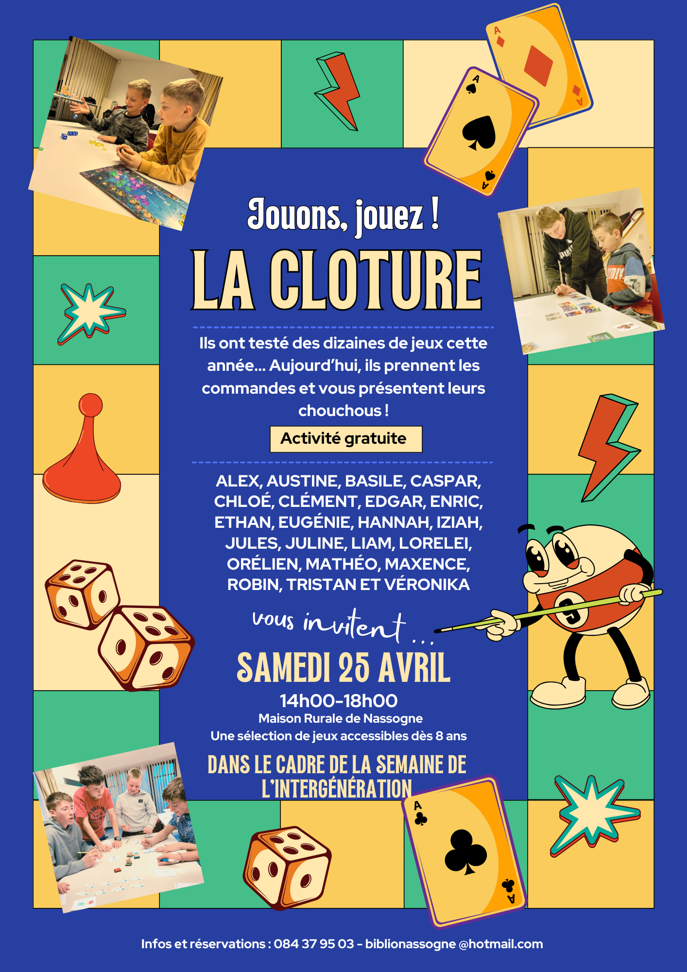 Après-midi jeux de société