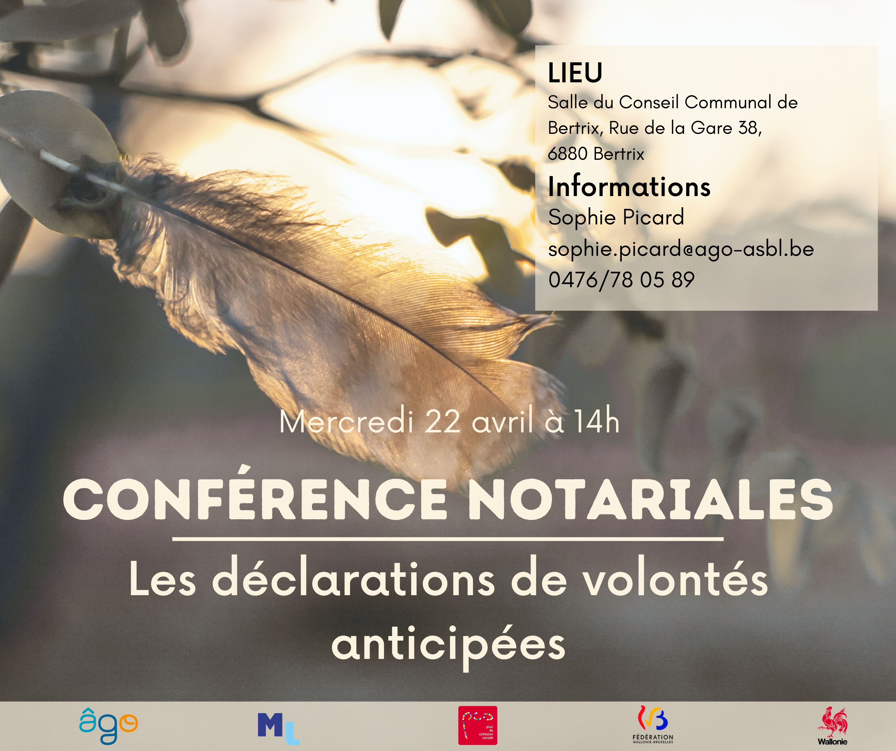 Conférence notariale sur les déclarations de volontés anticipées